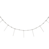 Sea Urchin Choker Silver