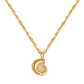 Shell Seeker Necklace Gold