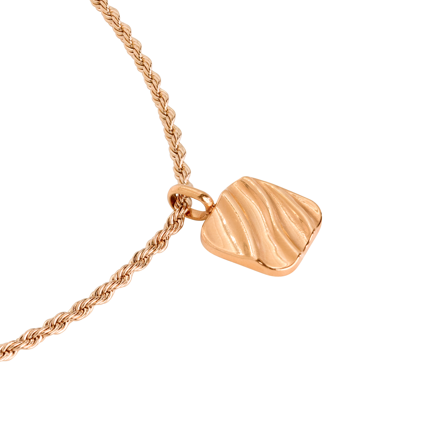 Sounds of the Sea Necklace Rose Gold