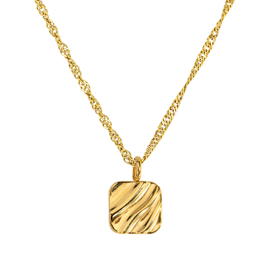 Sounds of the Sea Necklace Gold