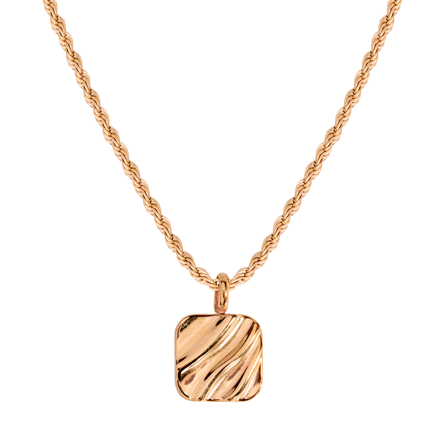 Sounds of the Sea Necklace Rose Gold