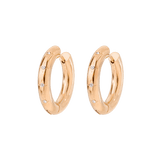 Cute Stargaze Hoops Medium Rose Gold