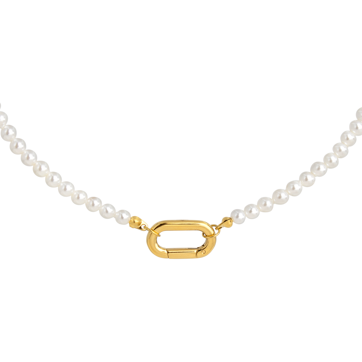 Timeless Pearls Necklace Gold