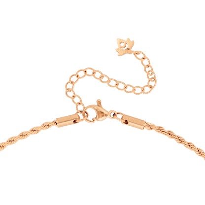 Vintage Vibes Necklace Rose Gold