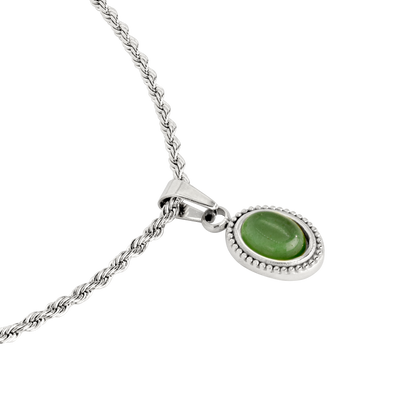 Vintage Vibes Necklace Silver