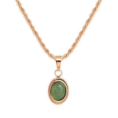 Vintage Vibes Necklace Rose Gold
