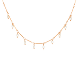 Annes Authentic Pearl Choker Rose Gold