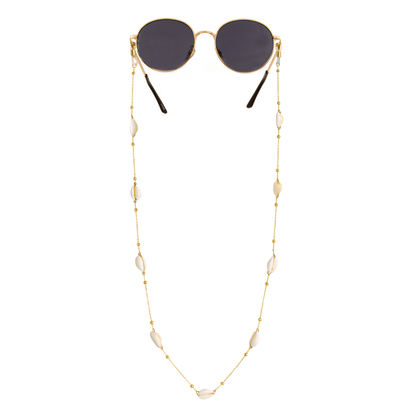 Beach Babe Sunglasses Chain Gold