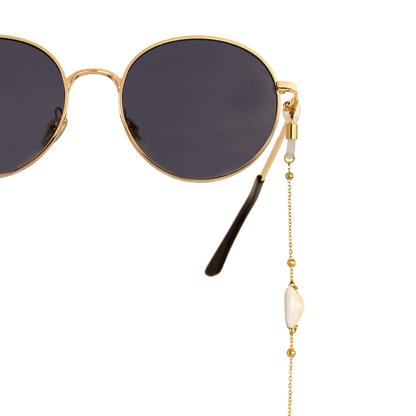 Beach Babe Sunglasses Chain Gold