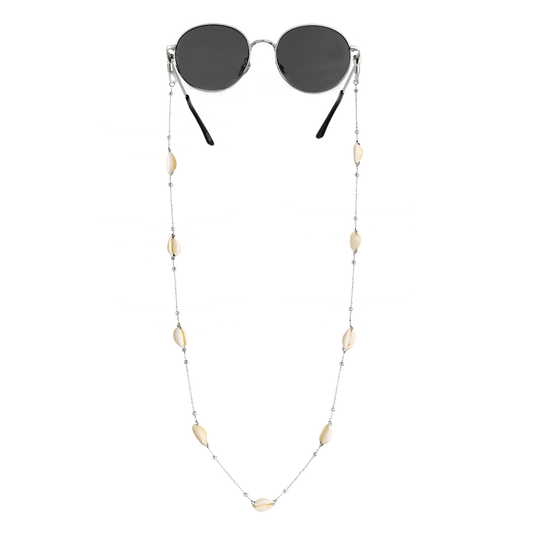 Beach Babe Sunglasses Chain Silver