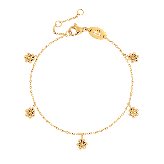 Blooming Anklet Gold