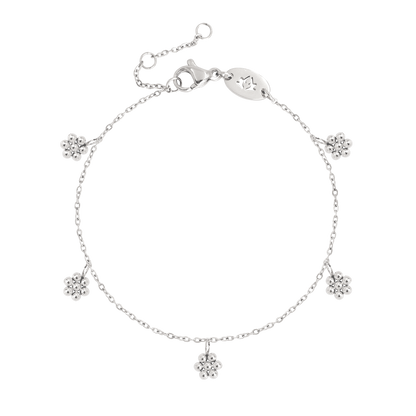 Blooming Anklet Silver