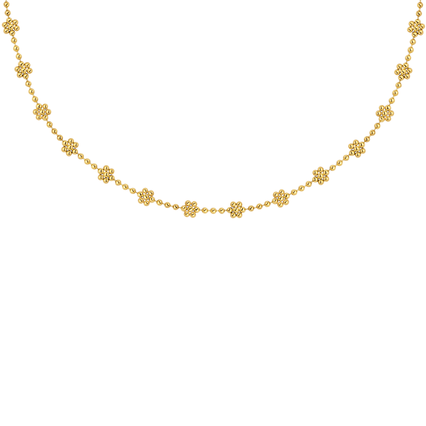 Blooming Choker Gold