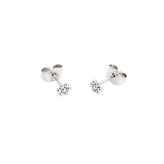 Blooming Studs Silver