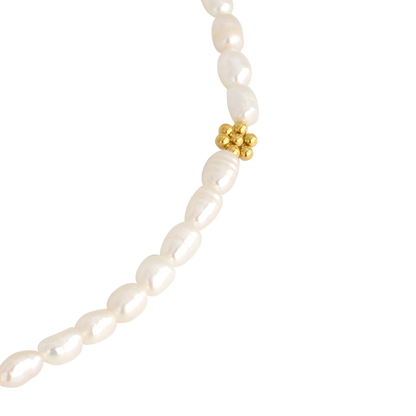 Blossom Pearl Bracelet Gold