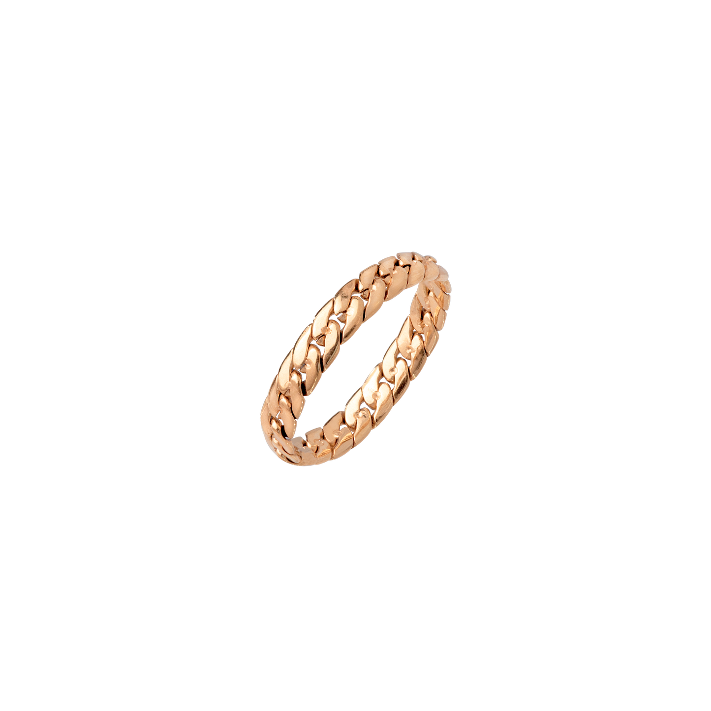 Cute Twist Knuckle Ring Rose Gold