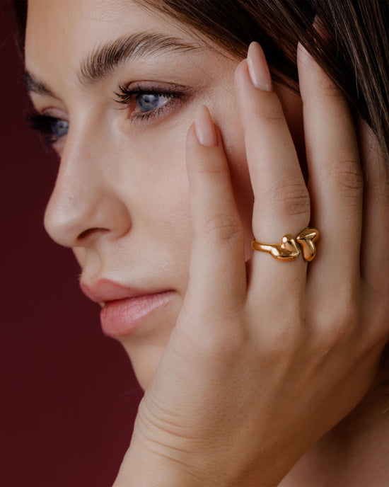 Heartie Ring Rose Gold
