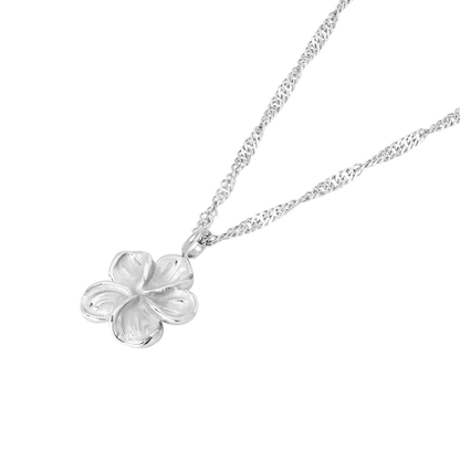 Flora Necklace Silver