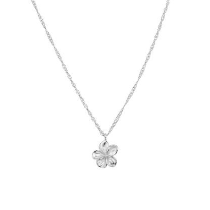 Flora Necklace Silver