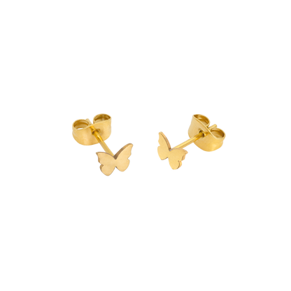 Flutterby Studs Gold