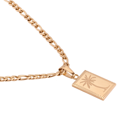 Just Vibes Necklace Rose Gold