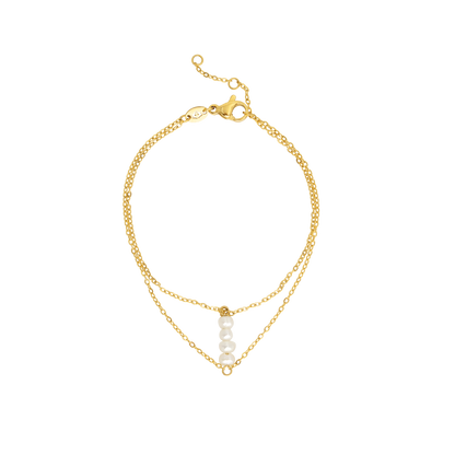 Lisys Pure Pearl Bracelet Gold