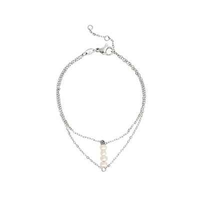 Lisys Pure Pearl Bracelet Silver