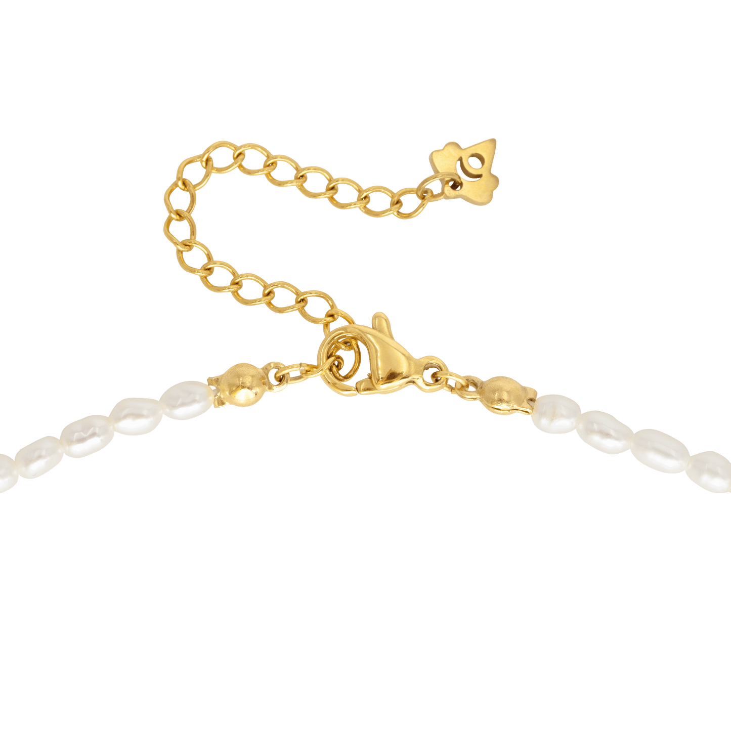 Lolas Love Pearl Power Necklace Gold