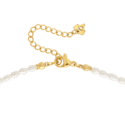 Lolas Love Pearl Power Necklace Gold