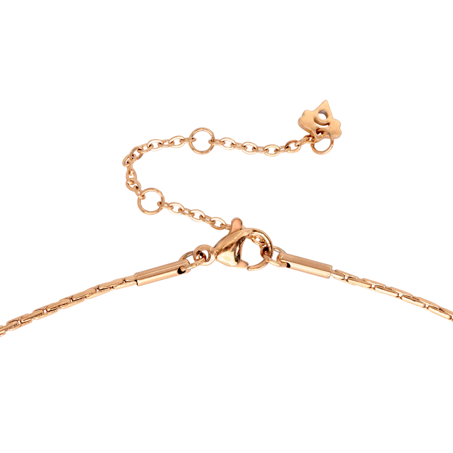 Mermaid Treasure Necklace Rose Gold