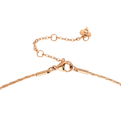 Mermaid Treasure Necklace Rose Gold