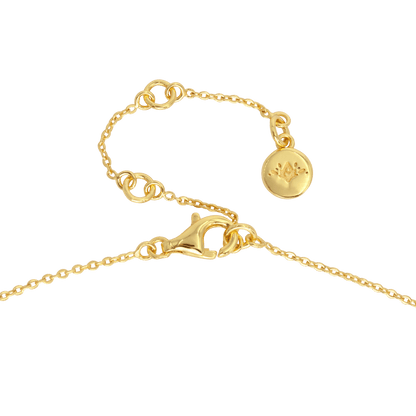 Mother of Pearls Necklace Gold