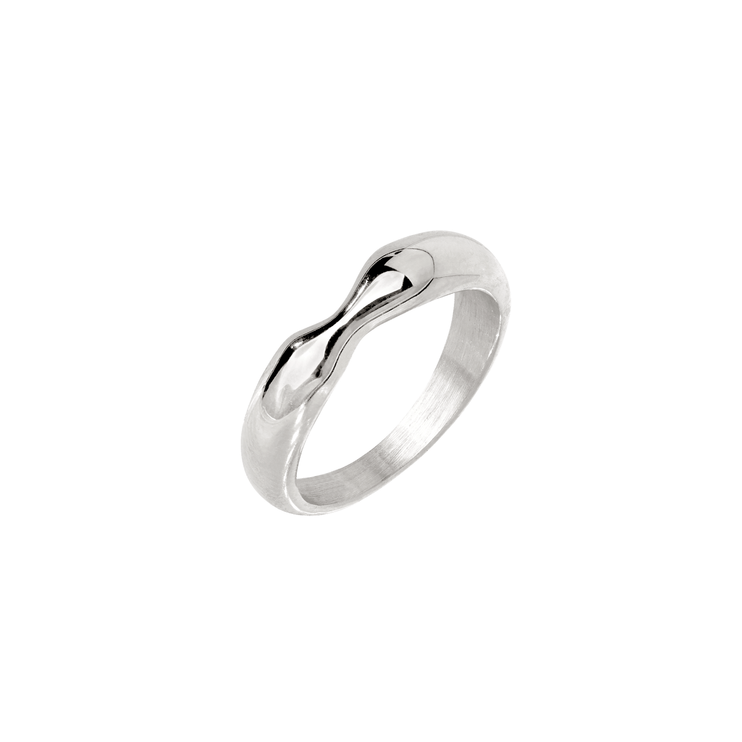 Ocean Depth Ring Silver