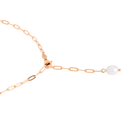 Ocean Find Y-Necklace Rose Gold