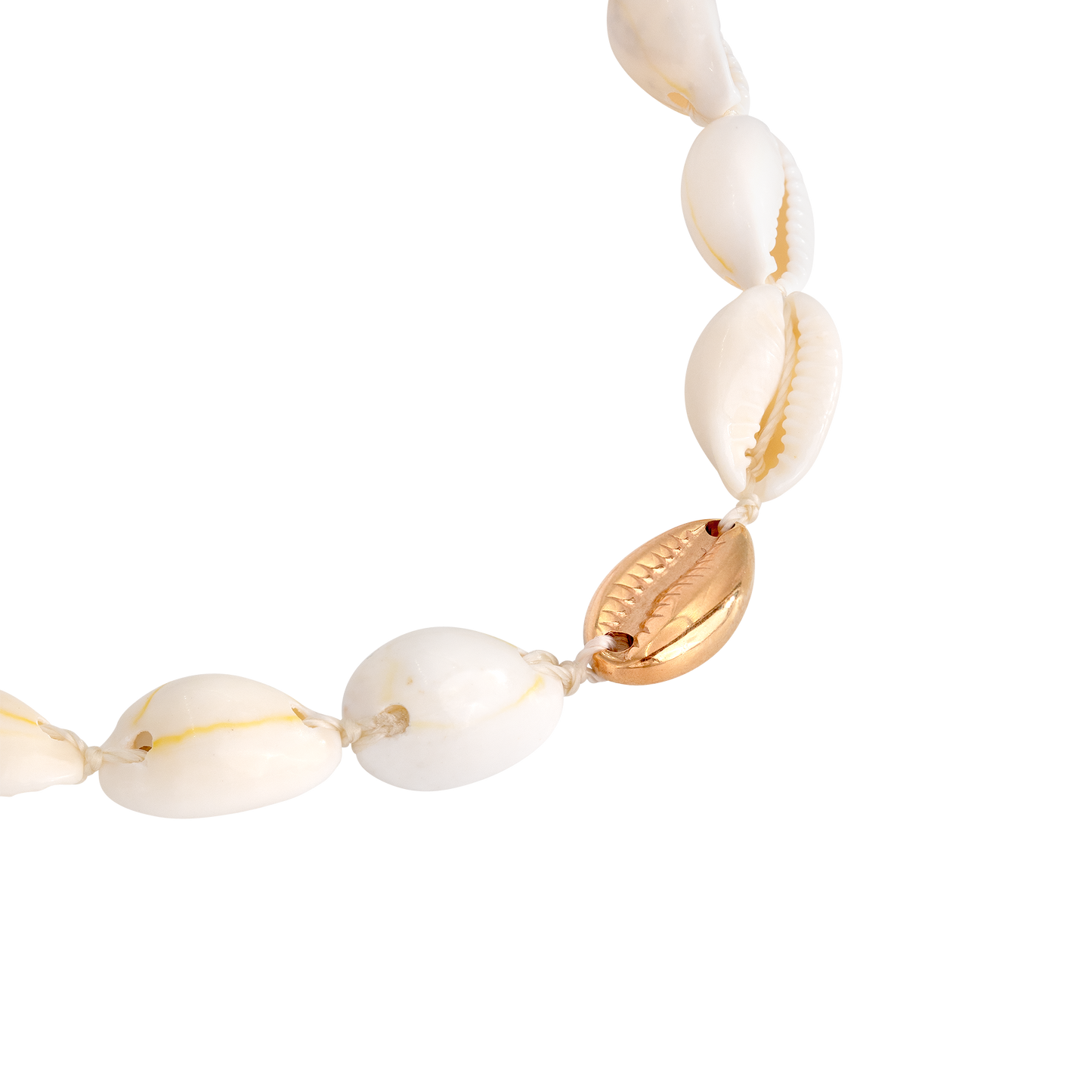 One in a Shell Anklet Rose Gold