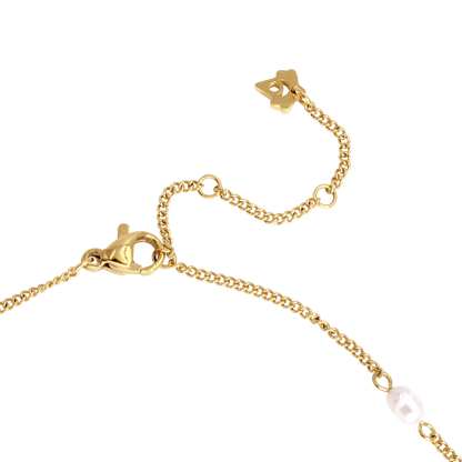 Pearl after Pearl Choker Gold