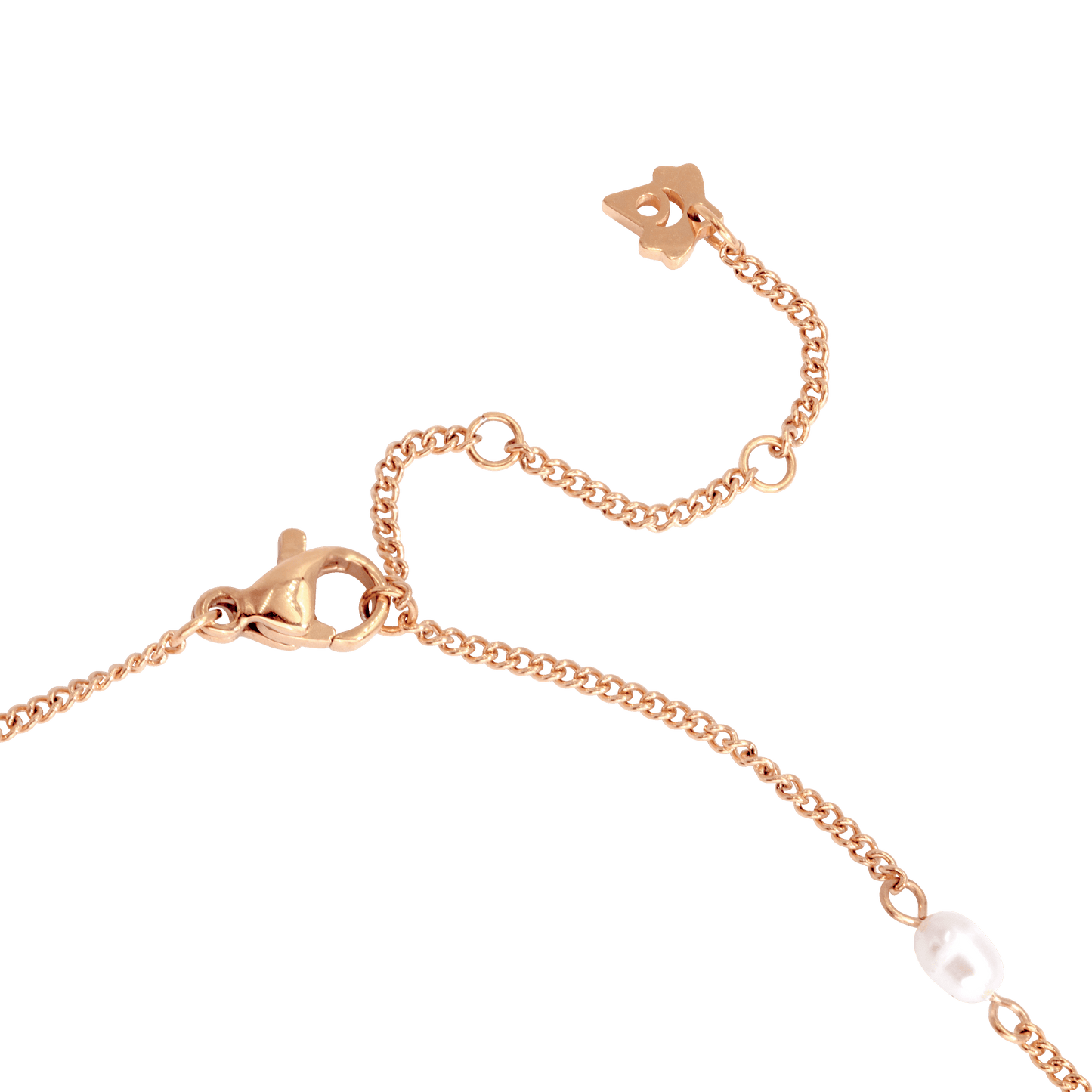 Pearl after Pearl Choker Rose Gold