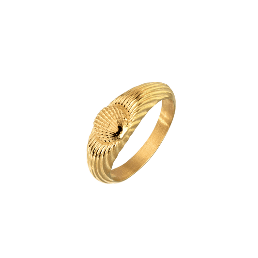 Sea Shell Ring Gold