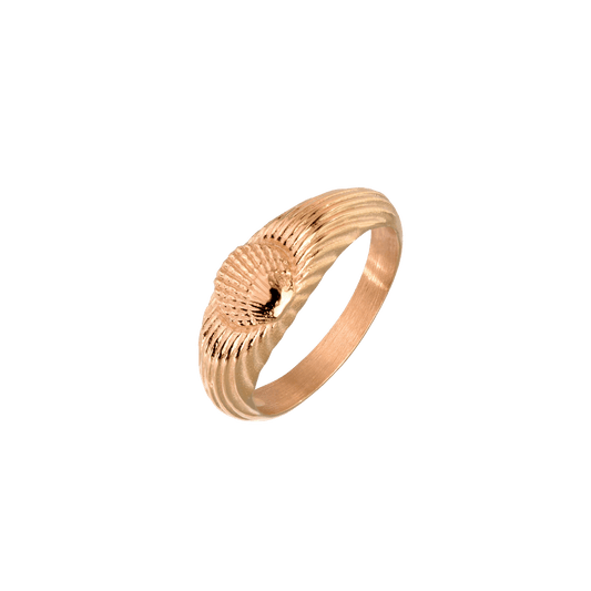Sea Shell Ring Rose Gold