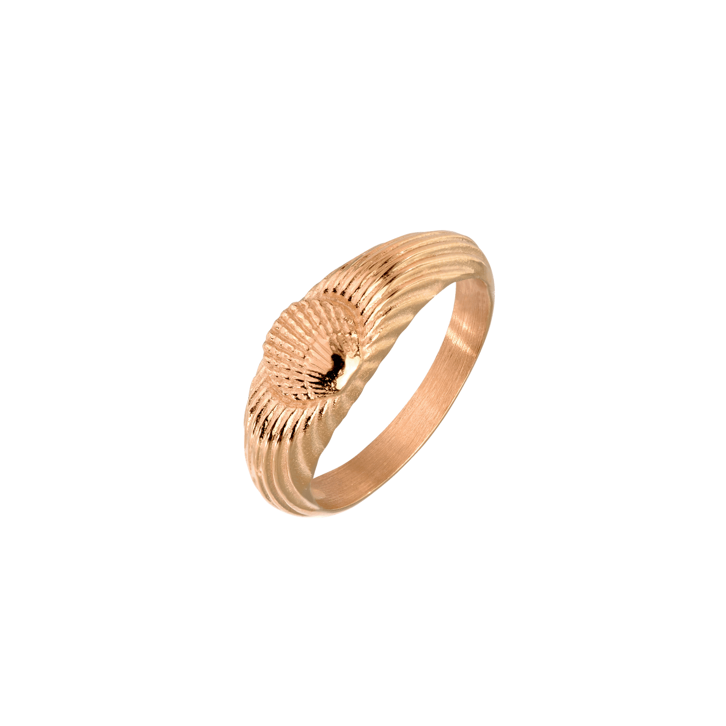 Sea Shell Ring Rose Gold