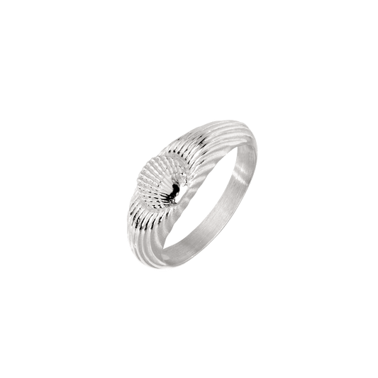 Sea Shell Ring Silver