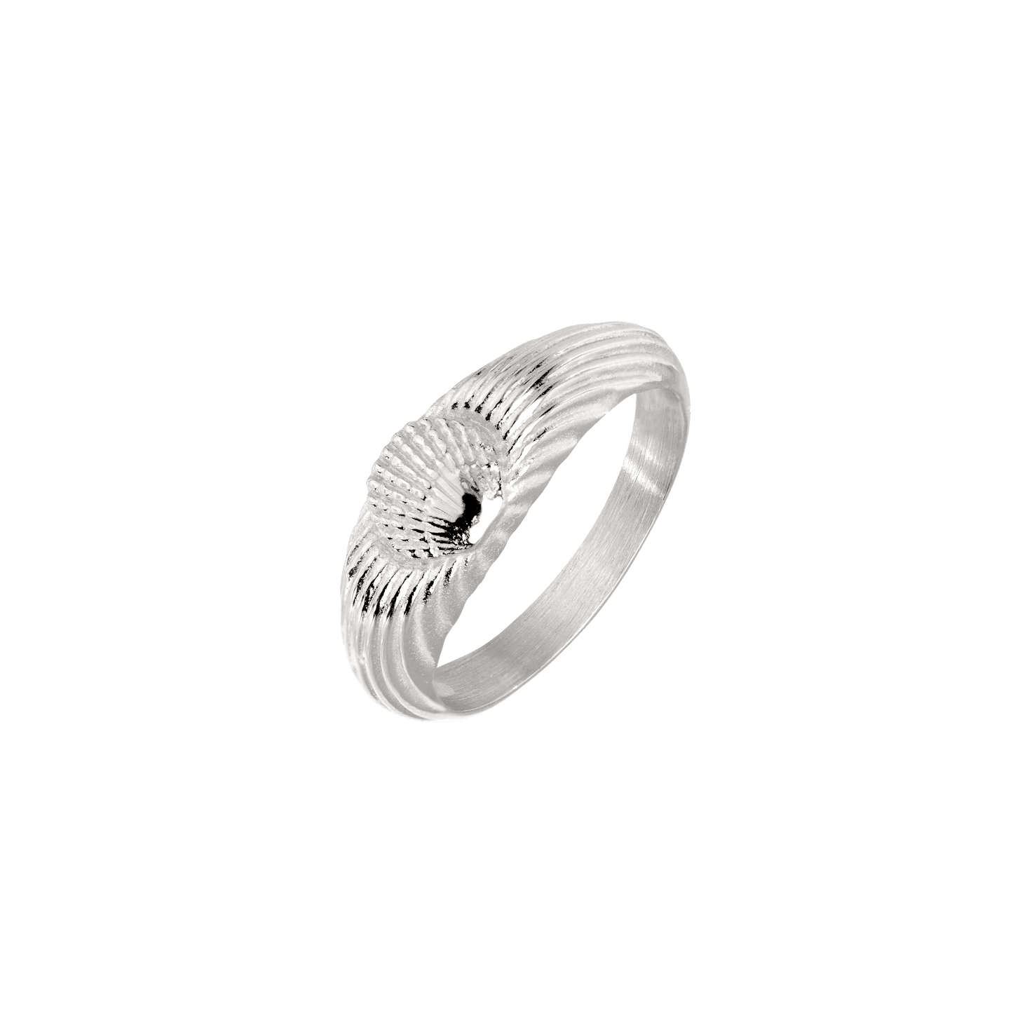 Sea Shell Ring Silver