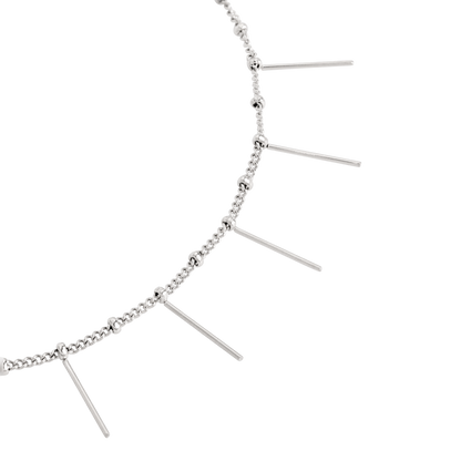 Sea Urchin Choker Silver