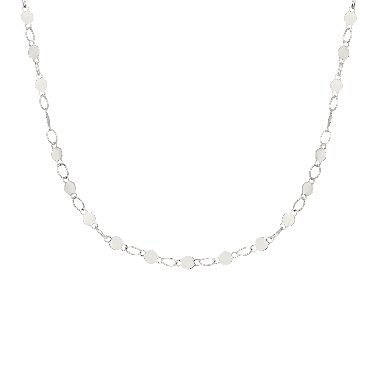 Spring Babe Necklace Silver
