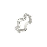 Wave after Wave Ring Silver