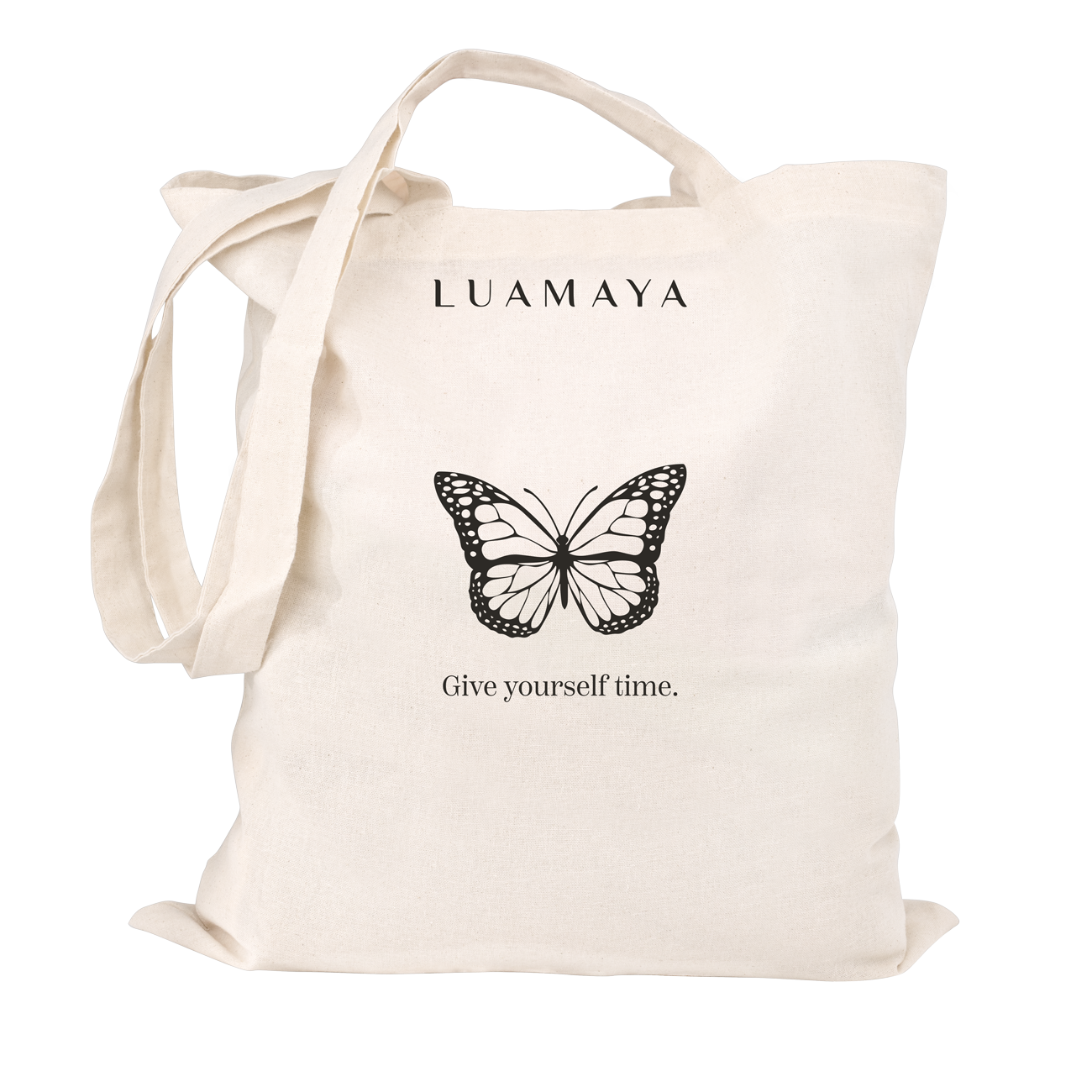 Tote bag Give yourself time