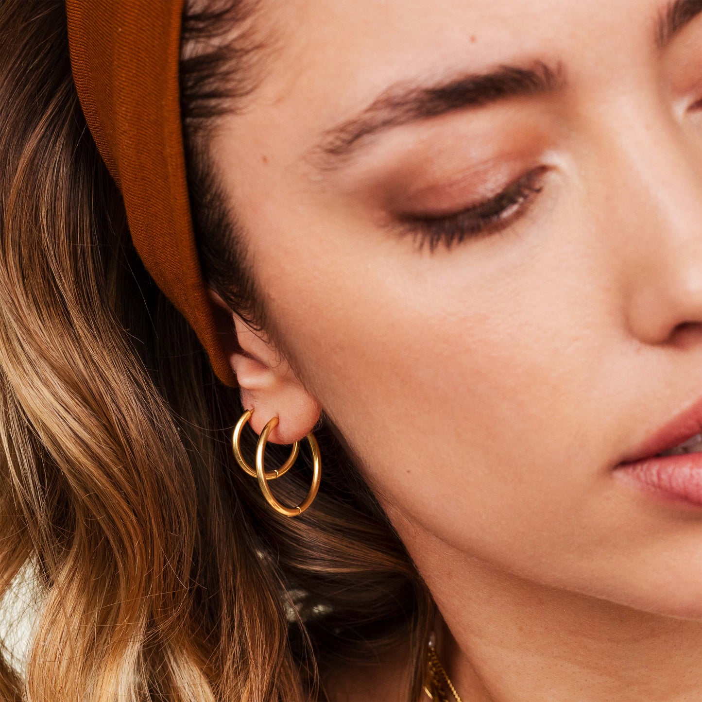 Clean Hoop Bundle Midi Gold