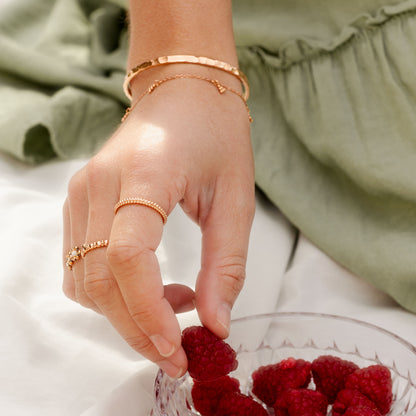 Bead it Ring Rose Gold