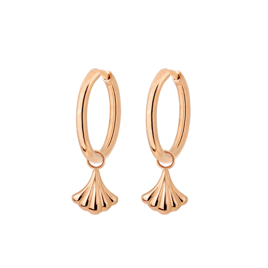 Forever Yours Hoop Set Medium Rose Gold