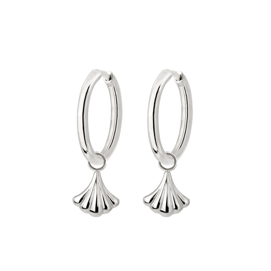 Forever Yours Hoop Set Medium Silver